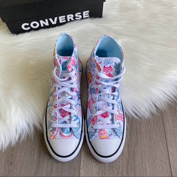NWT Converse Underwater Party Chuck Taylor - Picture 2 of 8